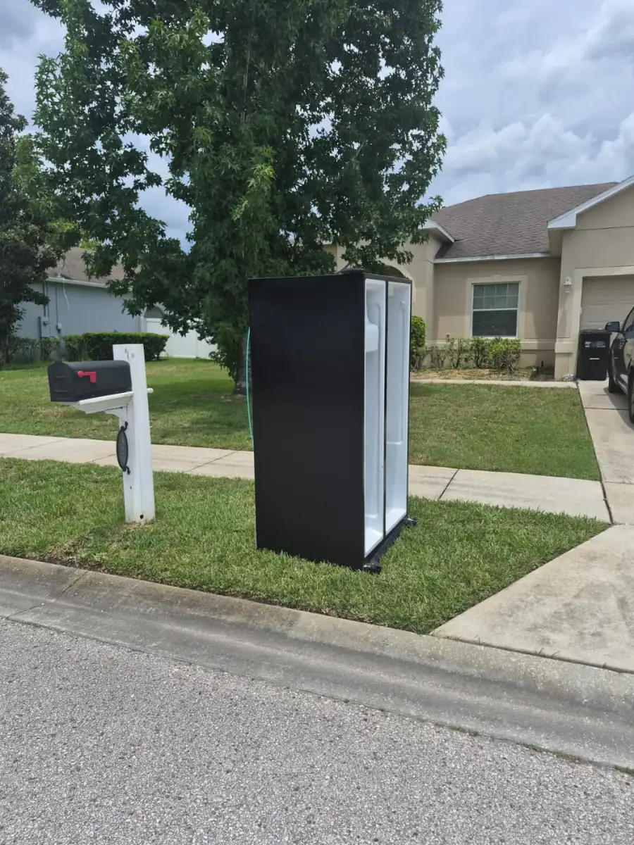 Curbside Freezer Pickup — Before